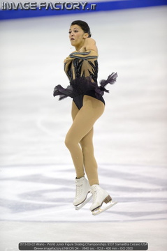 2013-03-02 Milano - World Junior Figure Skating Championships 9337 Samantha Cesario USA